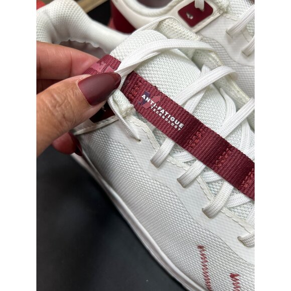 Timberland PRO Womens Composite Safety Toe Shoes White & Red Anti-Fatigue Size 9 - Picture 2 of 9